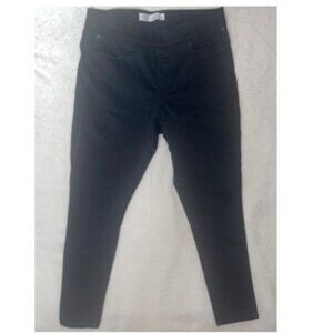 Signature by Levi Strauss Jean Women 34x27 16W Black Shaping Pull Super Skinny